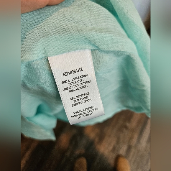 NWT  EN CREME Sabrina Lurex Maxi Dress - Picture 9 of 9